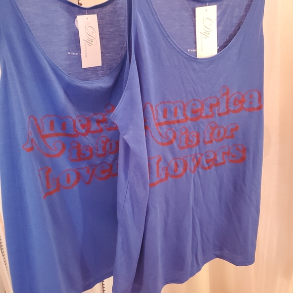 America Is For Lovers Tank - Picture 4 of 4